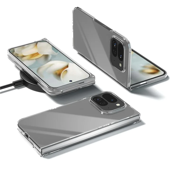 For Google Pixel 10 Pro Fold Clear Case Anti-Drop Hard PC Phone Cover