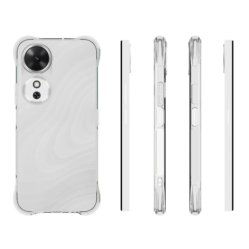 Cover per Honor Play 60 5G in TPU Trasparente Antiscivolo per Cellulare