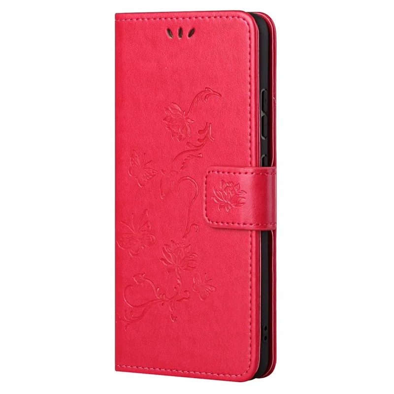 Для Xiaomi 12t 5g / 12T Pro 5G Butterfly Flow - Красный