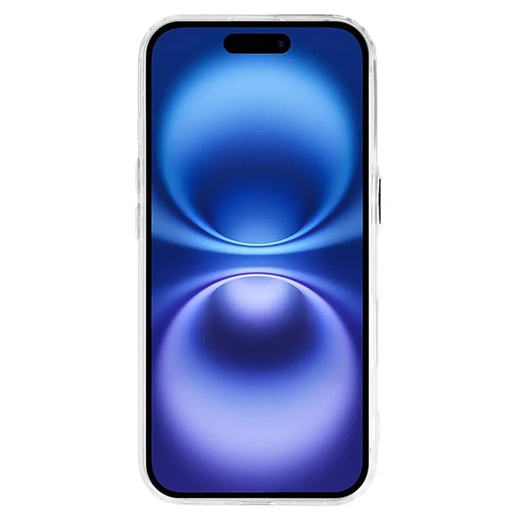 For iPhone 16 Case Epoxy Design Electroplating Soft TPU Phone Back Cover Large Lens Cutout