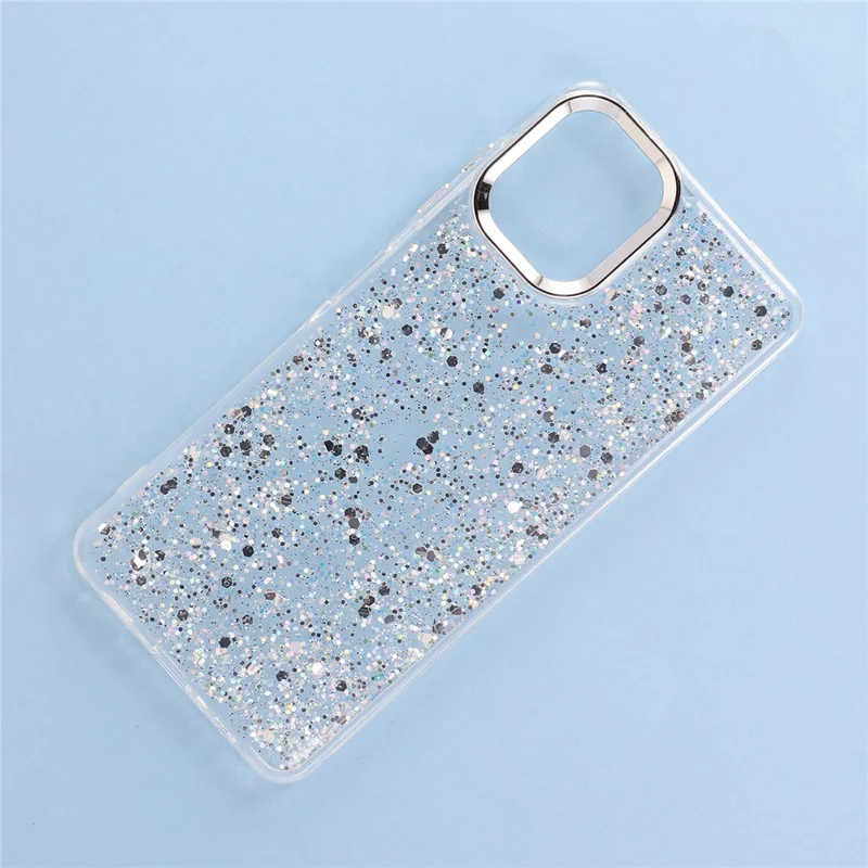 For Samsung Galaxy A06 5G Case Epoxy Design Electroplating Soft TPU Phone Back Cover Large Lens Cutout