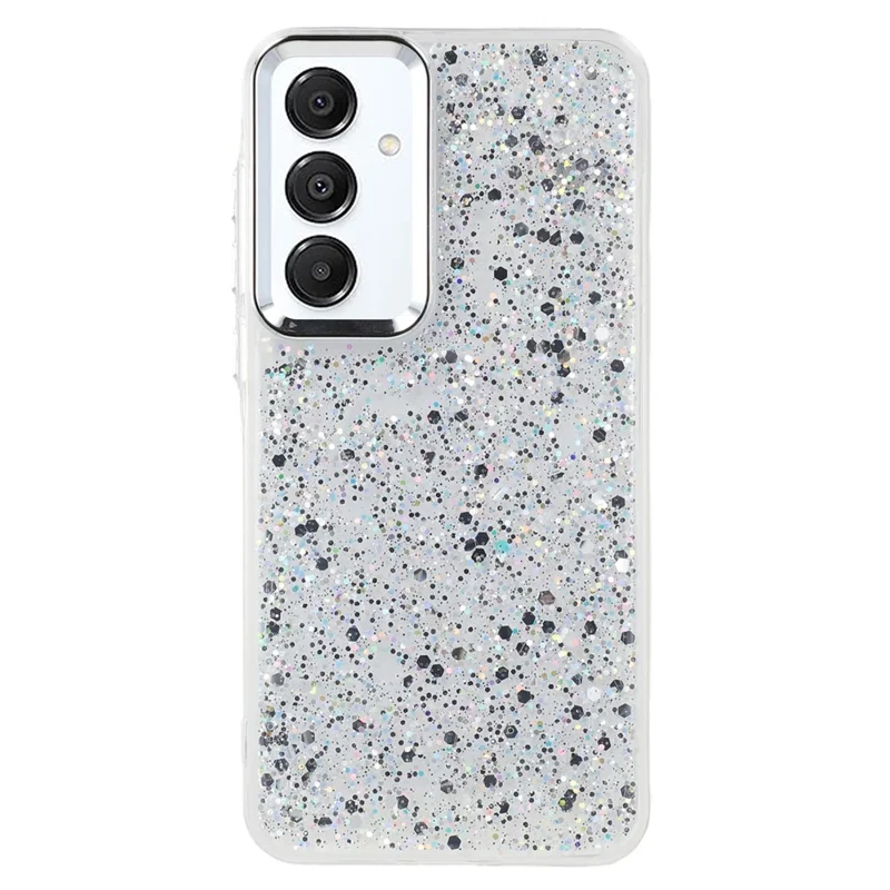 For Samsung Galaxy A15 4G / 5G Case Epoxy Design Electroplating Soft TPU Phone Back Cover Large Lens Cutout