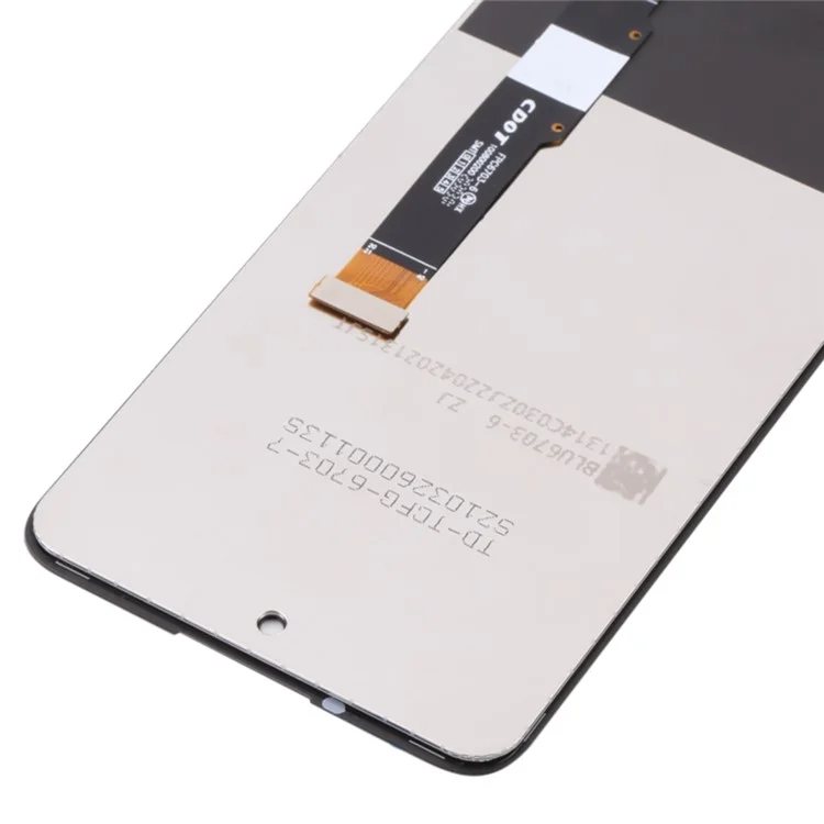 Para TCL 20 5G T781 T781K T781H Tela LCD Grau C e Conjunto do Digitalizador Peça de Substituição (Sem Logotipo)