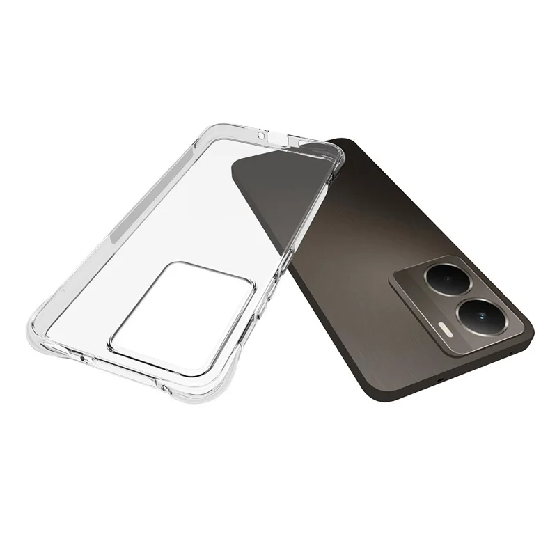 For Realme 14 5G Clear Case Anti-Shock TPU Phone Cover Reinforced Corners