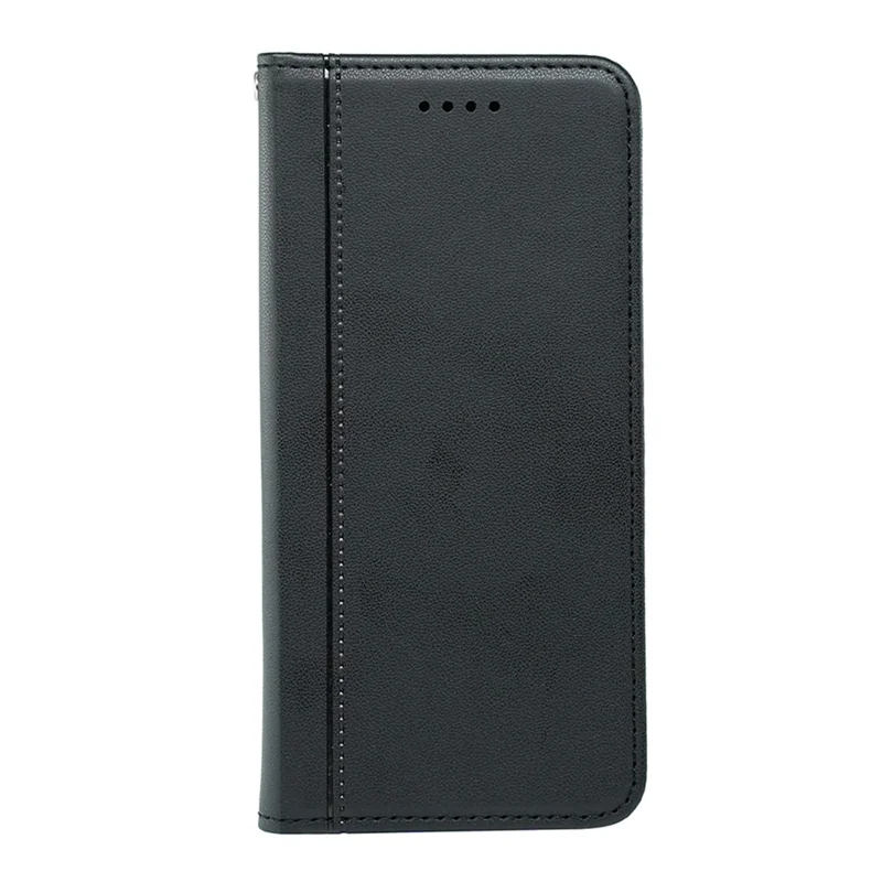 HX01 For Xiaomi Redmi A5 4G (171.7mm) / Poco C71 4G Wallet Case Magnetic Closing PU Leather Phone Cover - Black