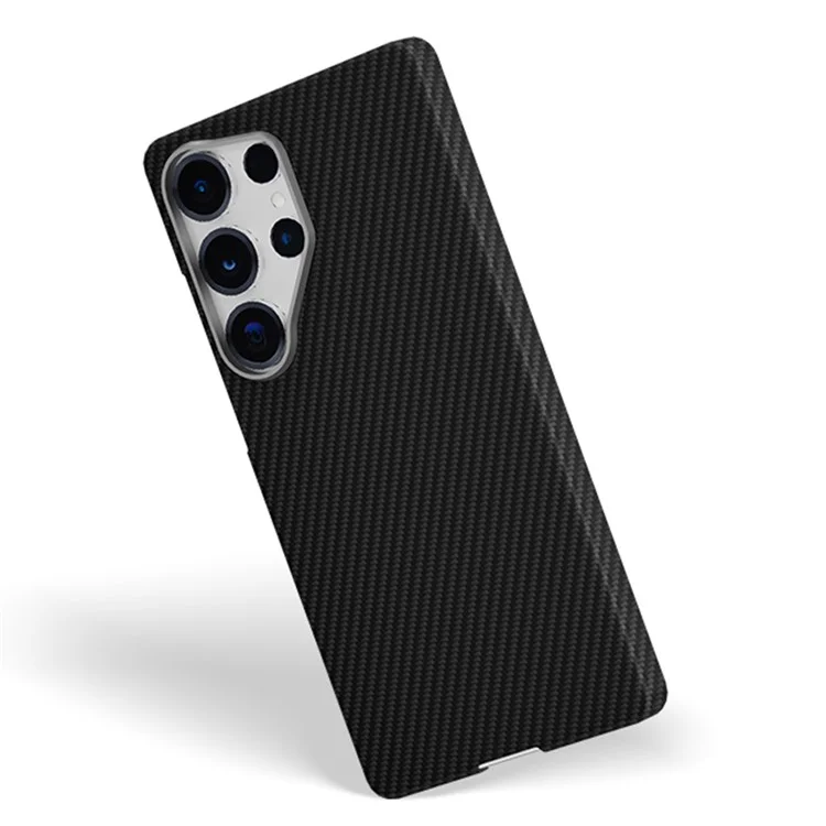 GKK For Samsung Galaxy S25 Ultra Magnetic Case 600D Fine Carbon Fiber Texture Hard PC Phone Back Cove