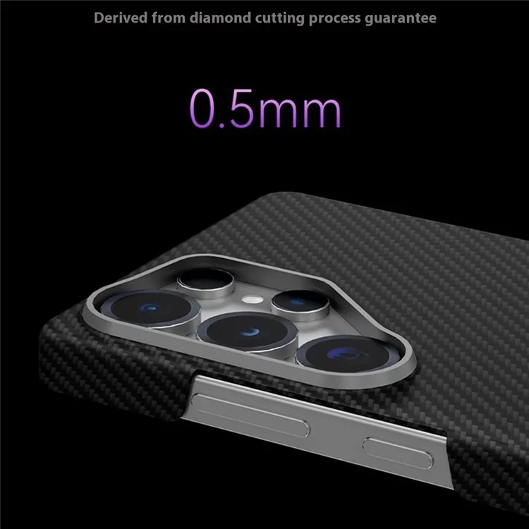 GKK For Samsung Galaxy S25 Ultra Magnetic Case 600D Fine Carbon Fiber Texture Hard PC Phone Back Cove