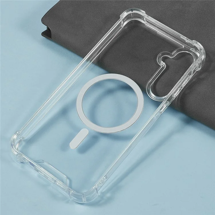 For Samsung Galaxy S23 FE Case Compatible with MagSafe 1.5mm Shockproof Clear Phone Back Cover