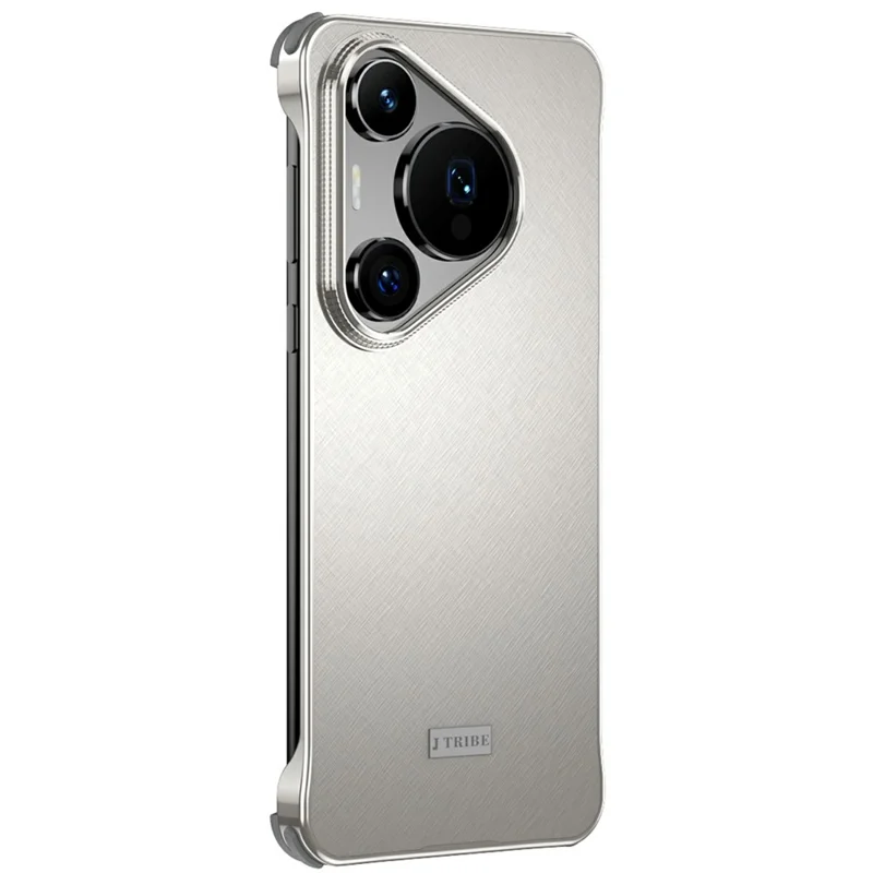 For Huawei P70 Pro / Pura 70 Pro+ Case PC + Silicone + Alloy Matte Phone Cover - Titanium