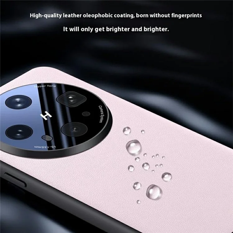 Funda para Oppo Find X8 Ultra 5G de Cuero + Silicona con Protección de Airbag para Lente, Cobertura Total - Negro