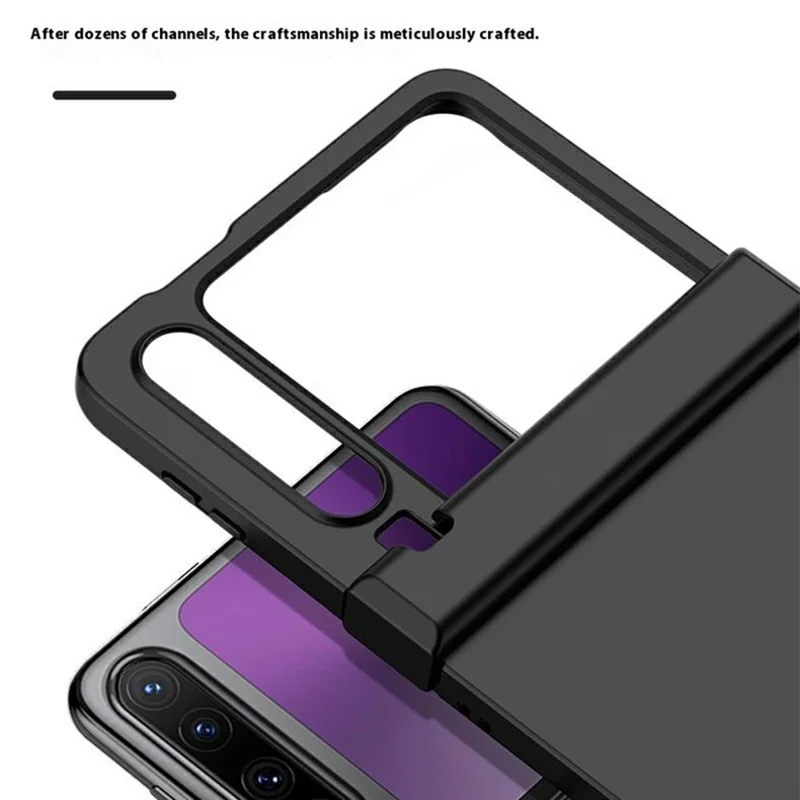 Cover per Huawei Pura X con Protezione Cerniera, Skin-Touch PC - Rosa