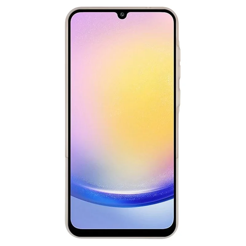 For Samsung Galaxy A15 4G / 5G Case Dual Color Splicing Matte PC Phone Cover Large Camera Cutout - Transparent Grey + Grey
