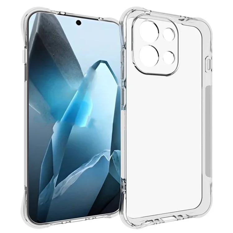 For OnePlus 13T 5G TPU Phone Case Non Slip Transparent Mobile Phone Cover