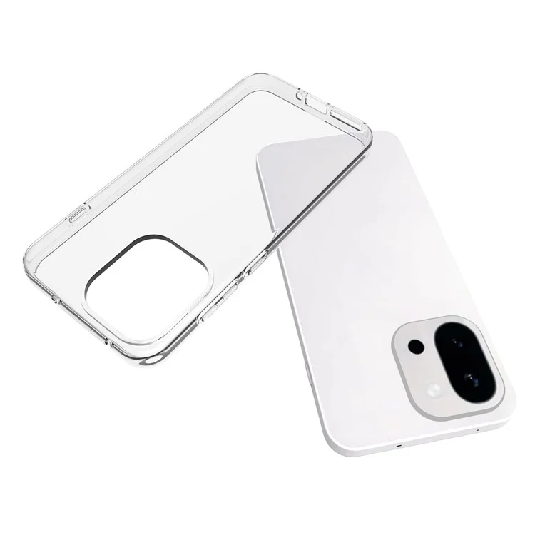 For OnePlus 13T 5G Case Watermark Resistant TPU Clear Phone Back Cover