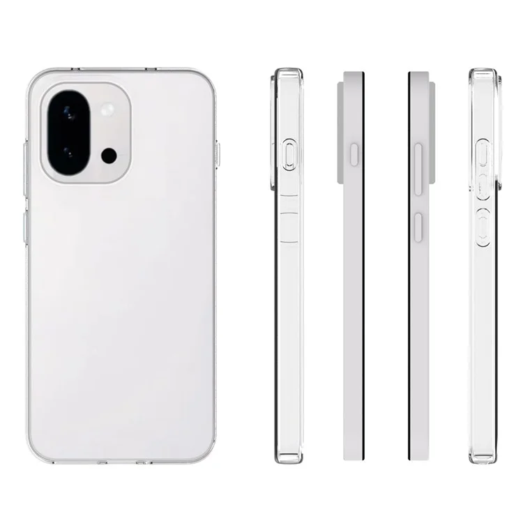 For OnePlus 13T 5G Case Watermark Resistant TPU Clear Phone Back Cover