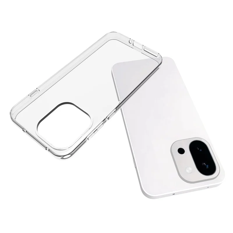 Engångsförpackning för OnePlus 13T 5G-skalskydd, klart, fritt från vattenmärken, TPU-hölje till mobilens baksida