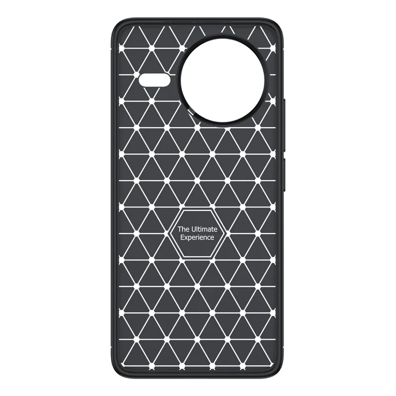 Para Xiaomi Redmi K80 5G / Poco F7 Pro 5G Capa Textura de Fibra de Carbono TPU Dissipação de Calor