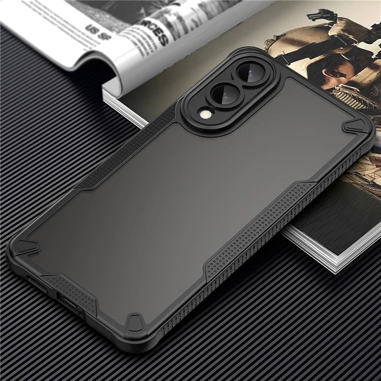 Capa para Samsung Galaxy S25 Edge Híbrida Fosca para Celular - Preto