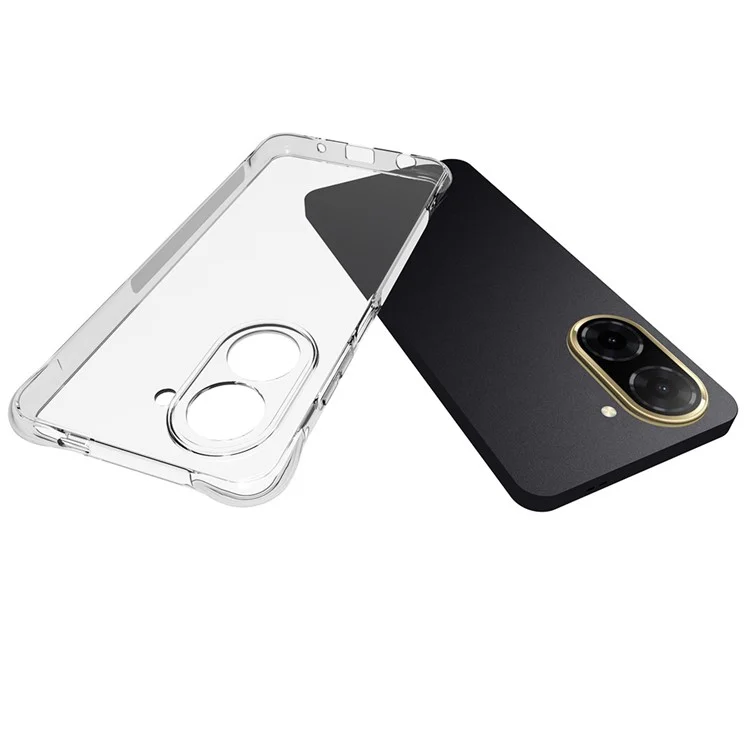 TYMEI Étui Transparent Antichoc pour Xiaomi Redmi A5 4G (171,7 mm) / Poco C71 4G avec Protection Renforcée aux Quatre Coins, Épaisseur 1,5 mm
