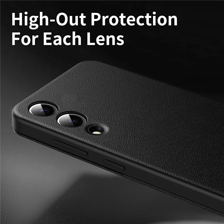 For Samsung Galaxy S25 Edge Case with Card Holder Smart View Window Leather Phone Cover - Black