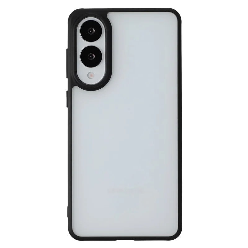 X-LEVEL For Samsung	Galaxy S25 Edge Case PC + TPU Matte Finish Protective Phone Cover - Black