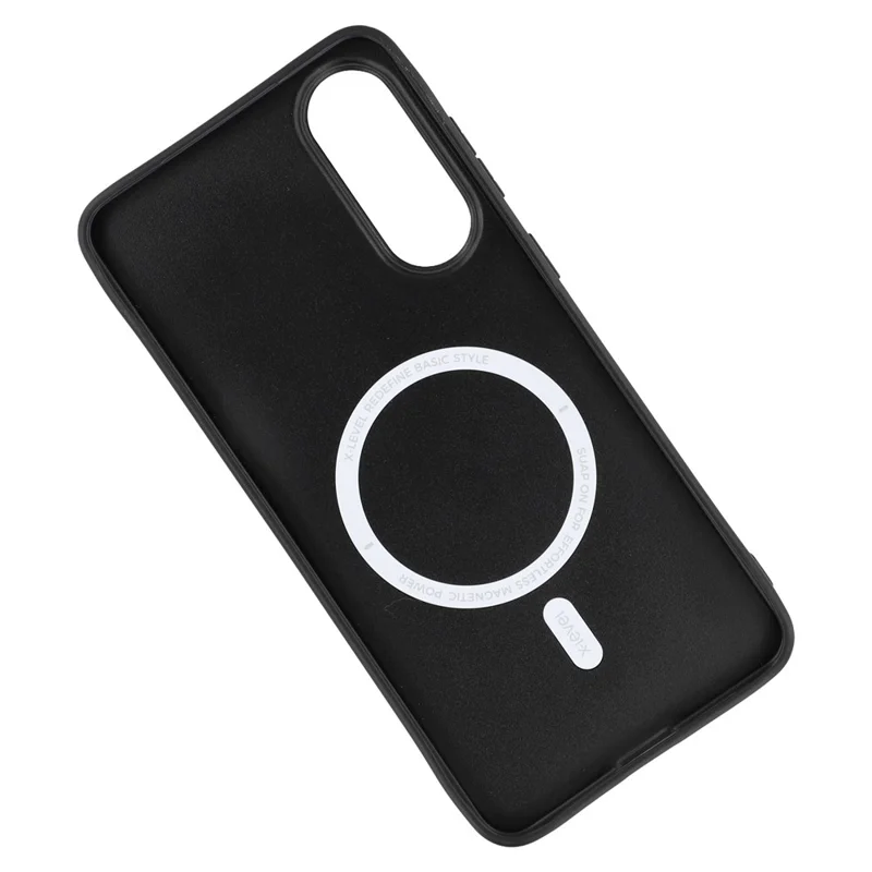 X-LEVEL For Samsung Galaxy S25 Edge Case Compatible with MagSafe PC+TPU+PU Phone Back Cover - Blue