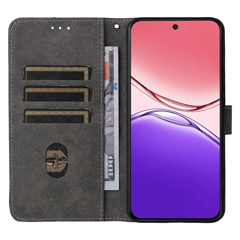 For Oppo F29 Pro 5G (Global) / A5 Pro 5G (China) Case Wallet RFID Blocking PU Leather Cover Stand with Strap - Green