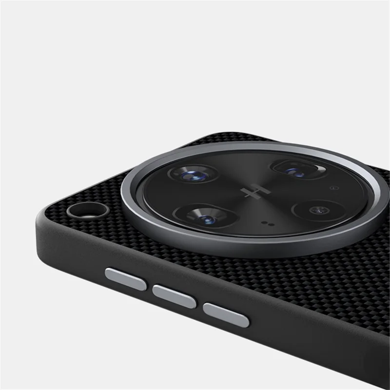 ABEEL för Oppo Find X8s 5G skal kompatibelt med MagSafe tryckt PC TPU aluminiumlegering läderskydd - Svart