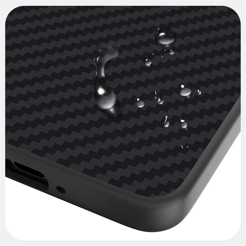 ABEEL For Oppo Find X8s+ 5G Magnetic Case Carbon Fiber Texture Back Cover - Black