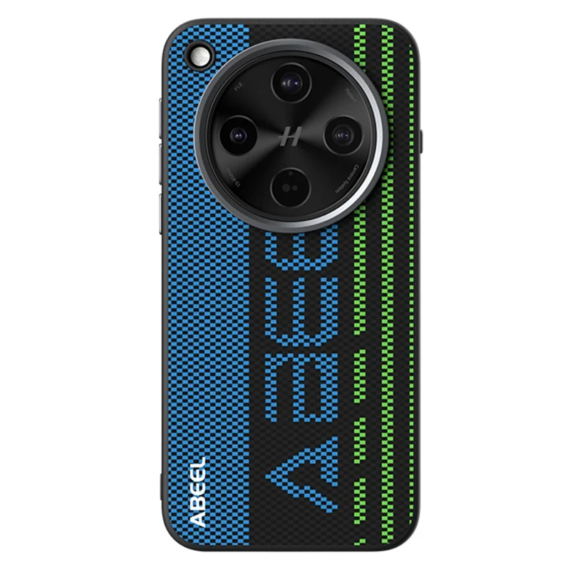 ABEEL For Oppo Find X8s+ 5G Magnetic Case Micro-Embossing 6D Printed PC TPU Aluminum Alloy Leather Phone Cover - Outstanding No. 1