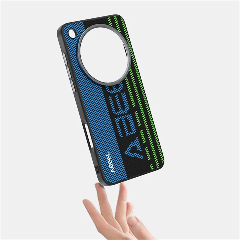 ABEEL For Oppo Find X8s+ 5G Magnetic Case Micro-Embossing 6D Printed PC TPU Aluminum Alloy Leather Phone Cover - Outstanding No. 1