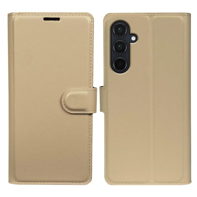 Чехол-подставка для Samsung Galaxy A15 5G / 4G из биологически разлагаемого экологически чистого RPET RPVB, тонкий чехол для телефона с отделением для карт - Хаки