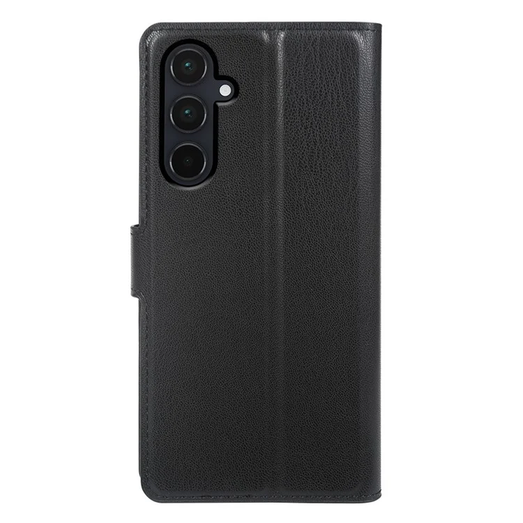 Para Samsung Galaxy A15 5G / 4G Capa com Suporte Biológica Eco-Friendly RPET RPVB Slim para Celular com Carteira - Preto