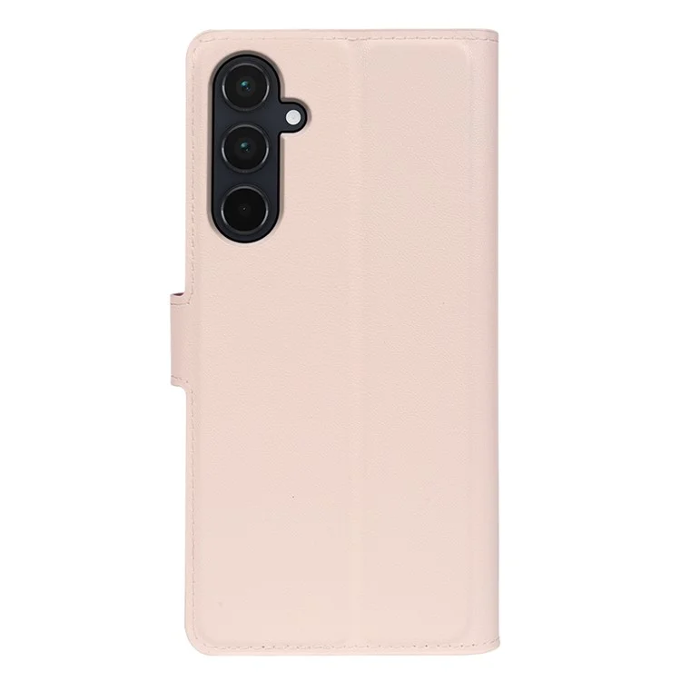 Чехол для Samsung Galaxy A16 5G / 4G с подставкой, биоразлагаемый эко-чехол из переработанного ПЭТ, тонкий чехол-книжка с отделением для карт - Розовый