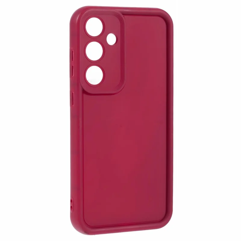 Bulk Purchasing For Samsung Galaxy A16 5G Case Grooved Design TPU Anti Slip Phone Cover - Red