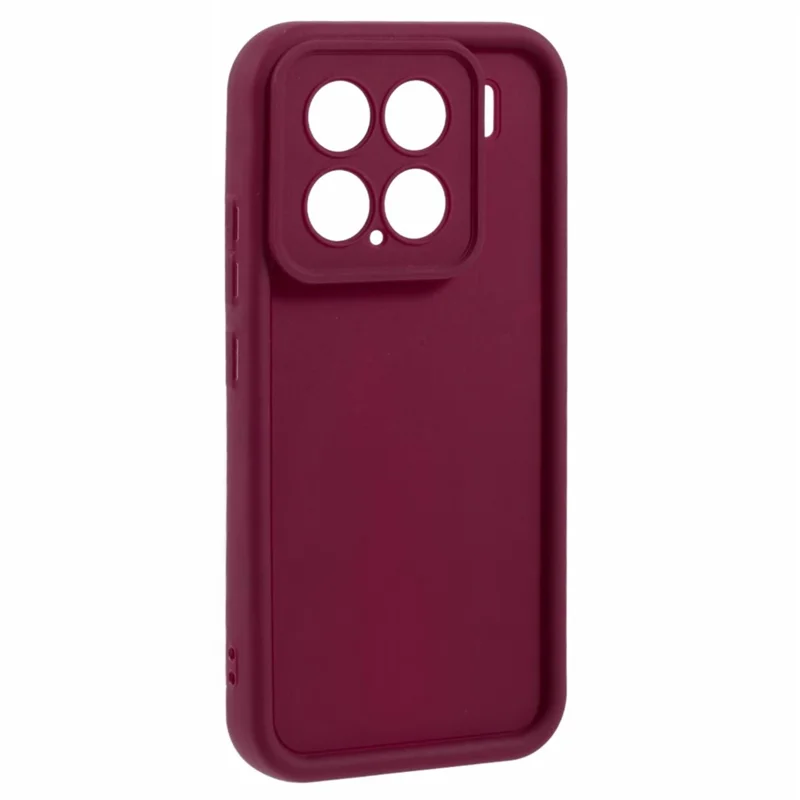 Groothandel voor Xiaomi 15 hoesje met groefontwerp TPU anti-slip telefoonhoes - Rood