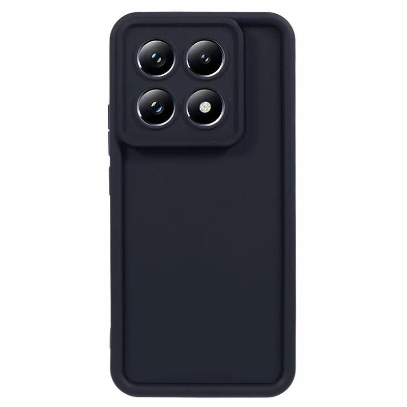 Bulk Purchasing For Xiaomi 14T Pro Case Grooved Design TPU Anti Slip Phone Cover - Black