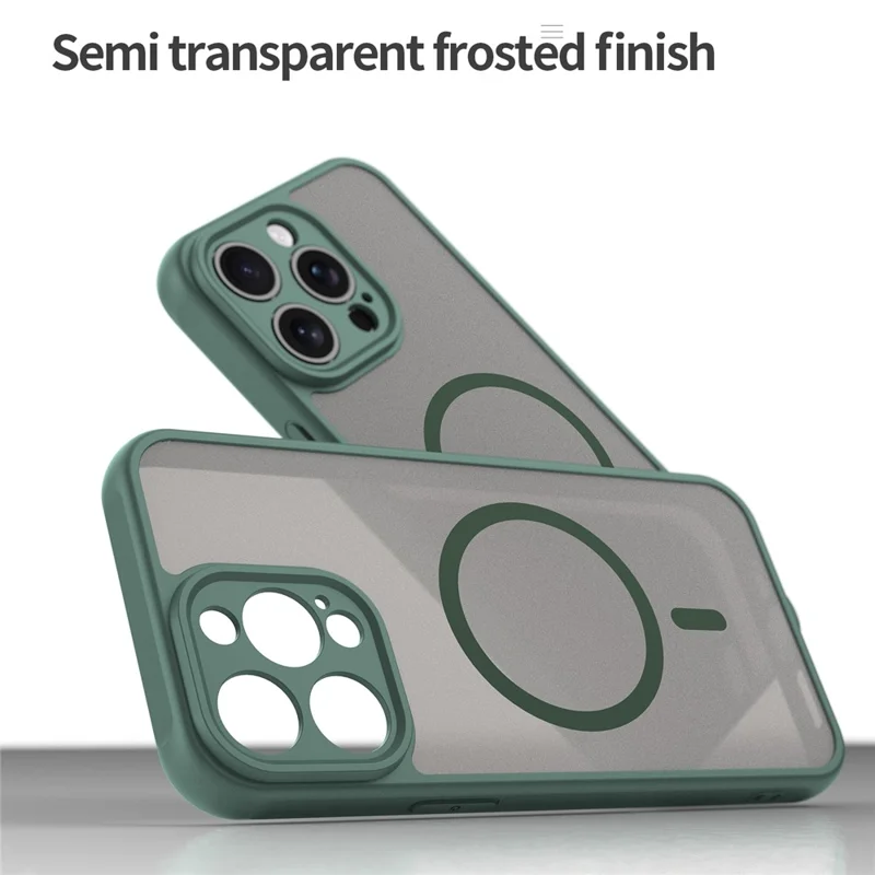 Bulk Purchasing For iPhone 15 Pro Max Case Compatible with MagSafe Anti Drop PC + TPU Phone Cover - Green