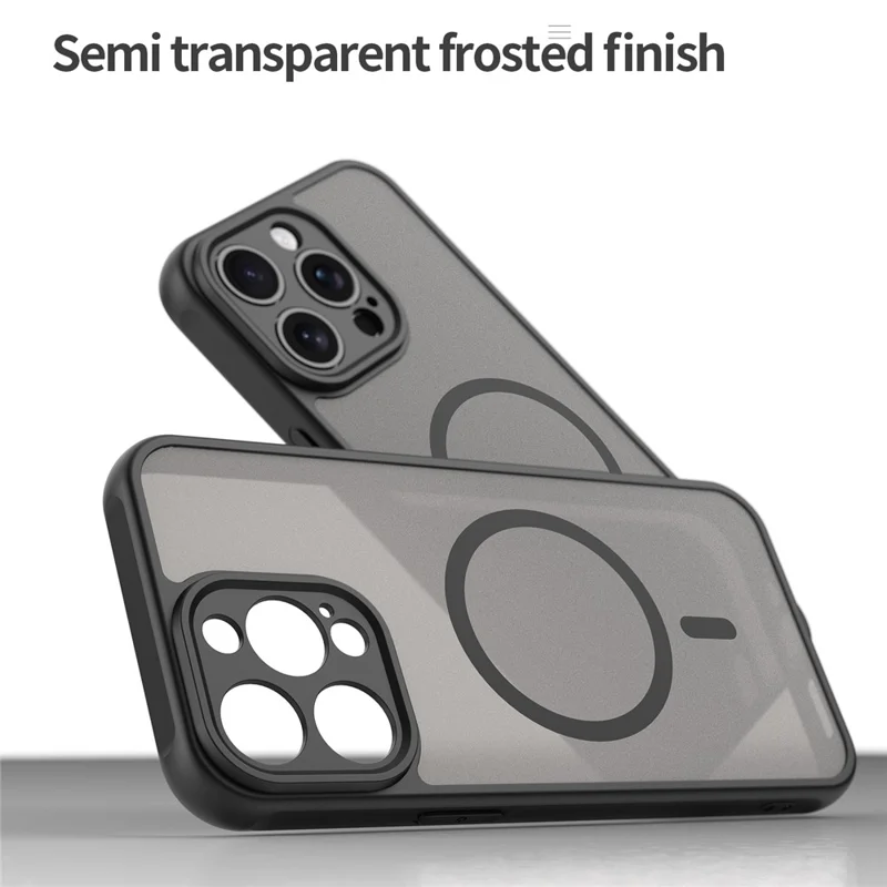 Bulk Purchasing For iPhone 14 Pro Max Case Compatible with MagSafe Anti Drop PC + TPU Phone Cover - Black