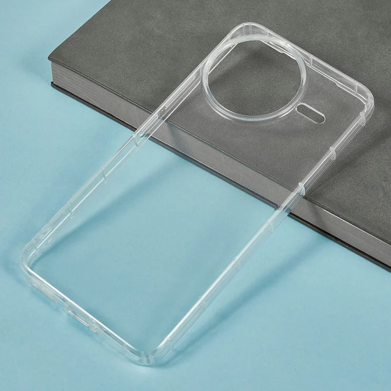 Cover per Xiaomi Redmi K80 5G / Poco F7 Pro 5G Custodia Trasparente in TPU per Retro Telefono con Protezione Antiurto