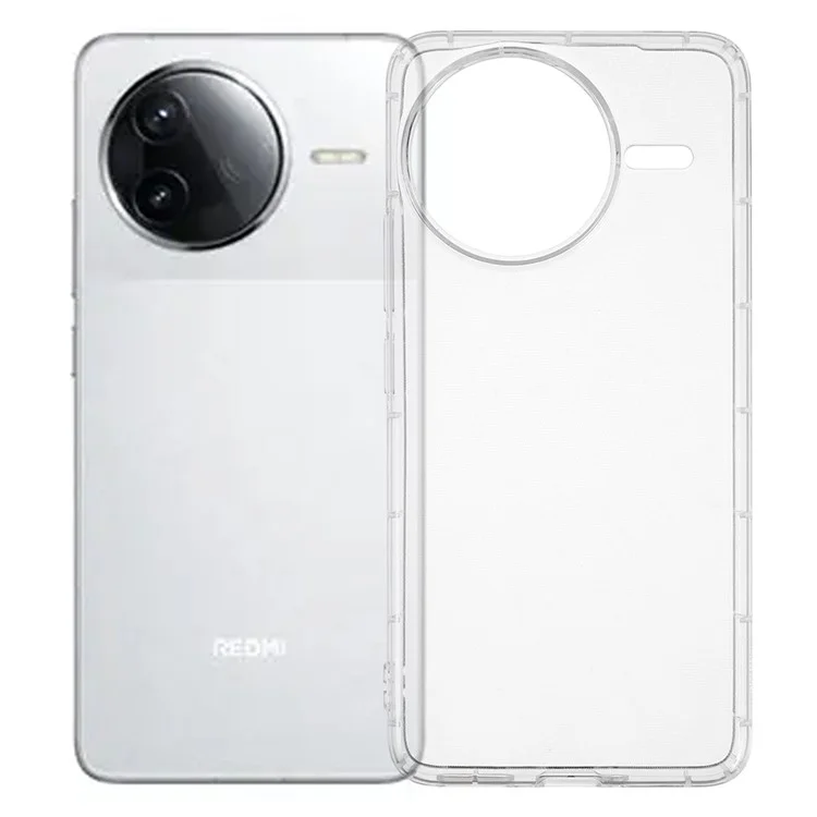 Für Xiaomi Redmi K80 Pro 5G / Poco F7 Ultra 5G Hülle Transparente TPU Handyhülle Airbag Schutz