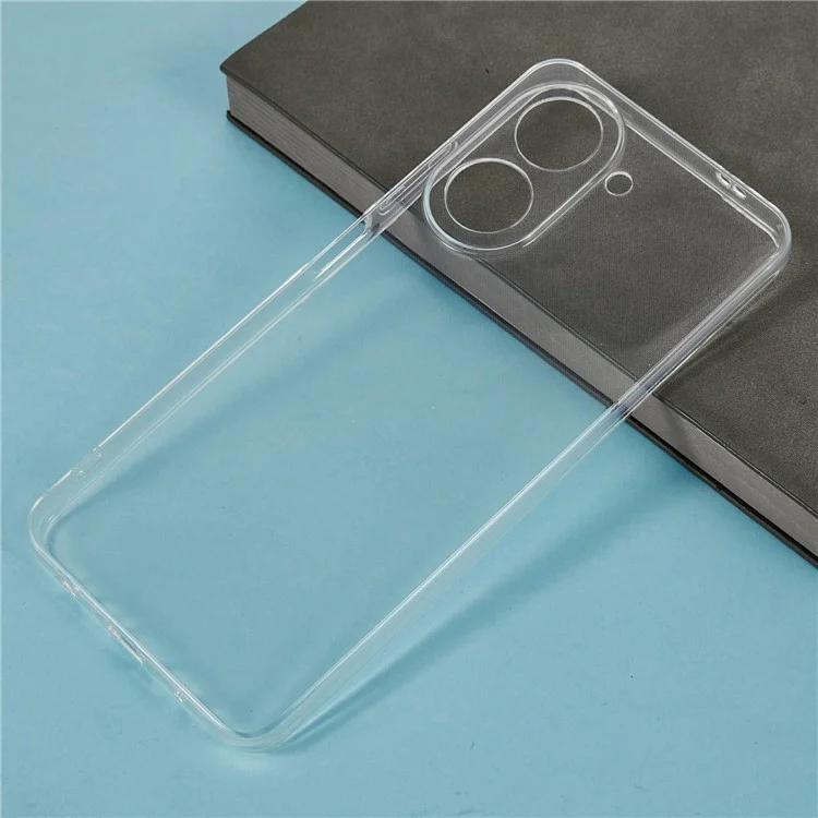 Per Xiaomi Redmi A5 NFC (173,45 mm) Cover Posteriore Ultra Sottile Flessibile TPU Trasparente Custodia Telefonica