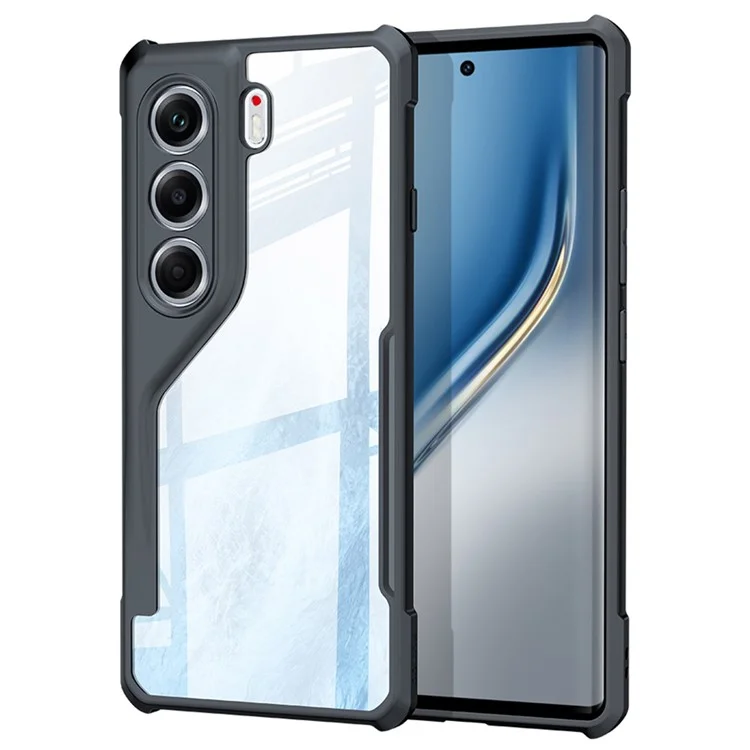 XUNDD Für TECNO Camon 40 Pro 4G Hülle Sturzsichere TPU + Acryl Klar Rückseite Handyhülle