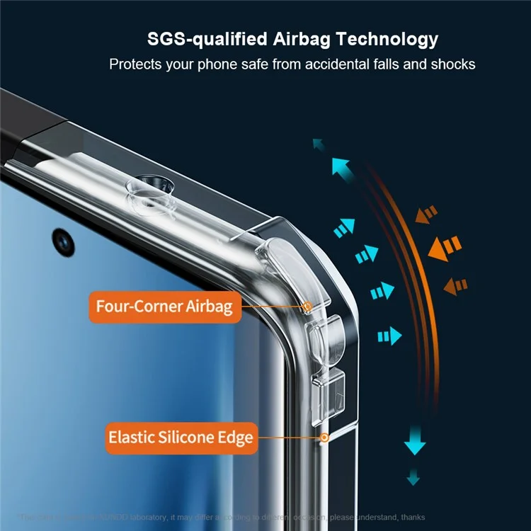 XUNDD Für TECNO Camon 40 Pro 4G Hülle Sturzsichere TPU + Acryl Klar Rückseite Handyhülle