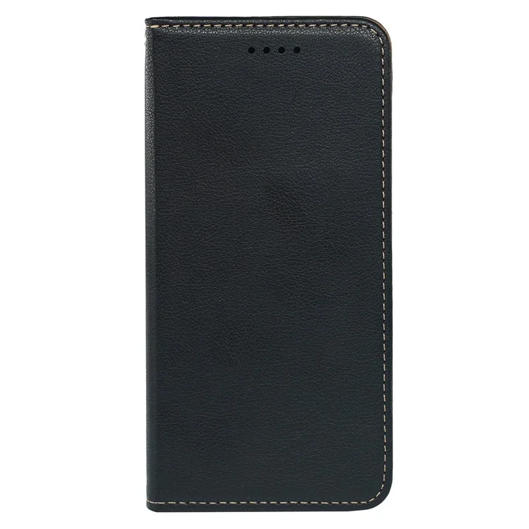 Capa Carteira para Xiaomi Redmi Note 14S 4G com Bloqueio RFID, Couro e Fechamento Magnético Forte - Preto