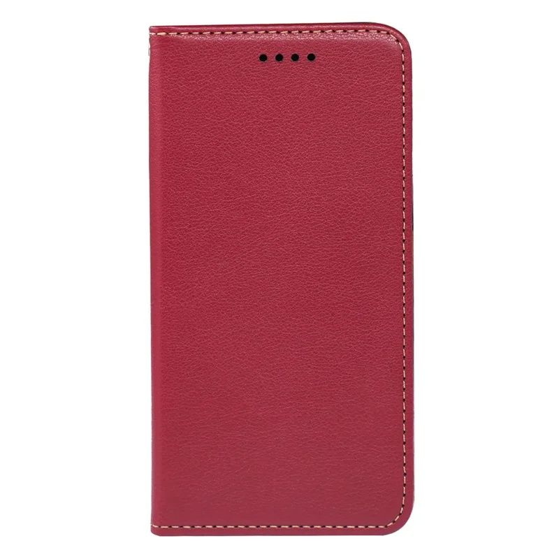 For Xiaomi Redmi Note 14S 4G / Note 13 Pro 4G / Poco M6 Pro 4G Case Wallet RFID Blocking Leather Phone Cover Strong Magnetic Closure - Red
