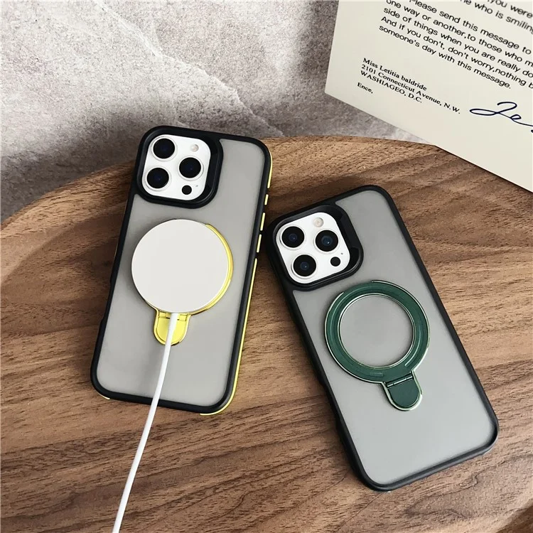 Per iPhone 16 Pro Max Custodia Fibra di Carbonio Texture Ibrida Cover per Telefono - Blu