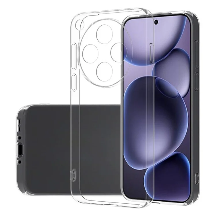 Für Oppo Find X8s+ 5G Rückabdeckung Ultra Dünn Flexibles TPU Klares Handyhülle