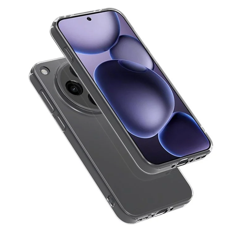 Für Oppo Find X8s+ 5G Rückabdeckung Ultra Dünn Flexibles TPU Klares Handyhülle