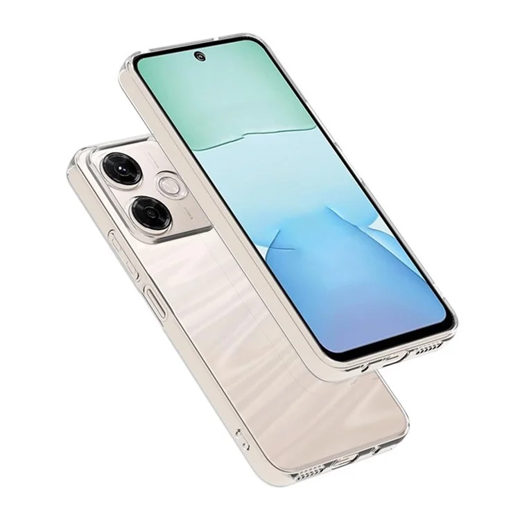 For Xiaomi Redmi 13x 4G Back Cover Ultra Thin Flexible TPU Clear Phone Case